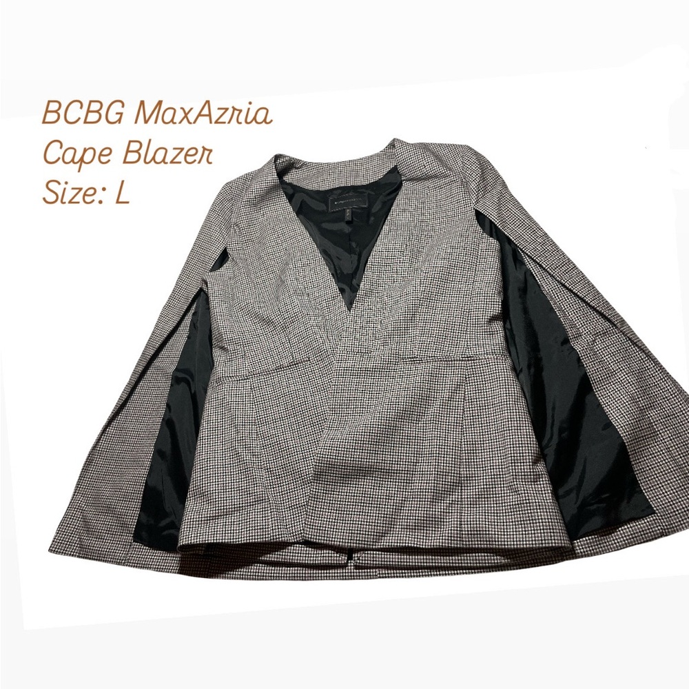 BCBG MaxAzria Cape Blazer
